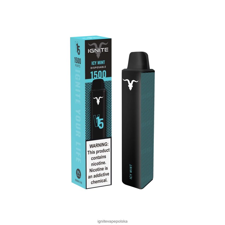 Ignite Vape Opinie | IGNITE V15 długopis do waporyzacji mentol 0648NZ114